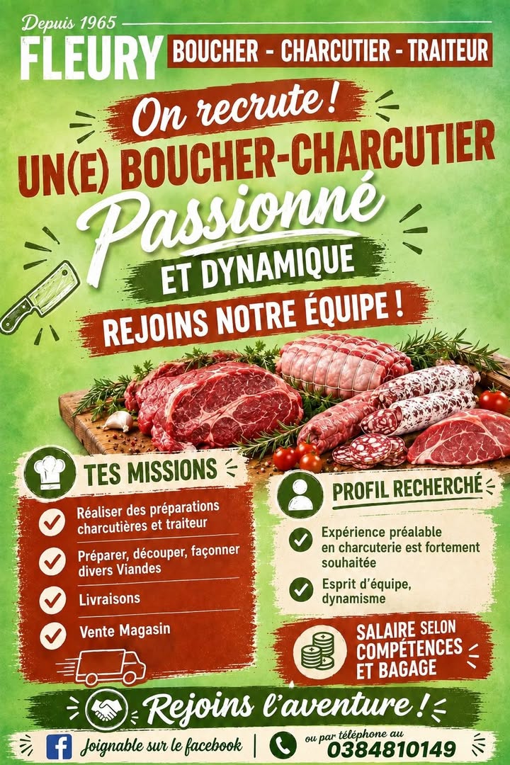 Traiteur Fleury Boucherie Charcuterie